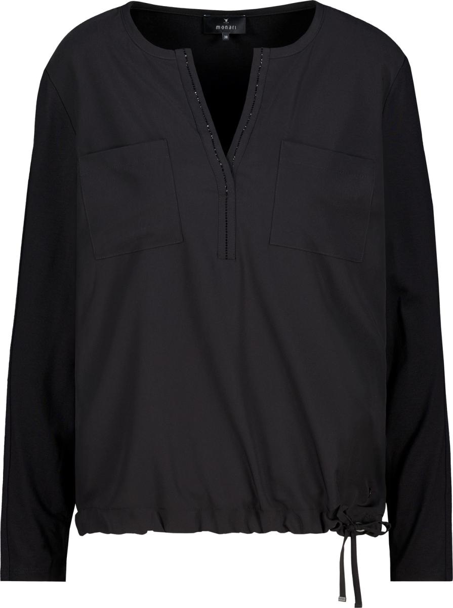 Blusenshirt mit Schmuckdetails