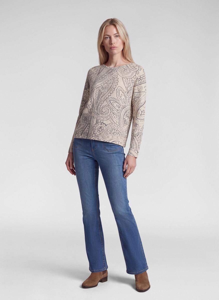 Damen Langarmshirt Sunset Valley