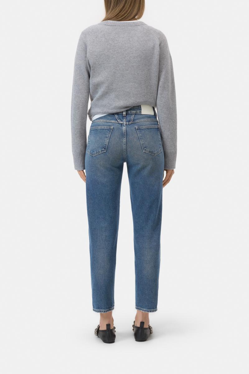 Damen Jeans Pedal Pusher