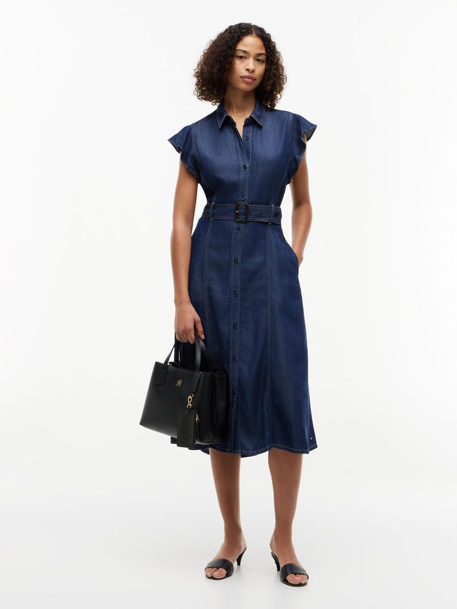 Kleid Mit Volants