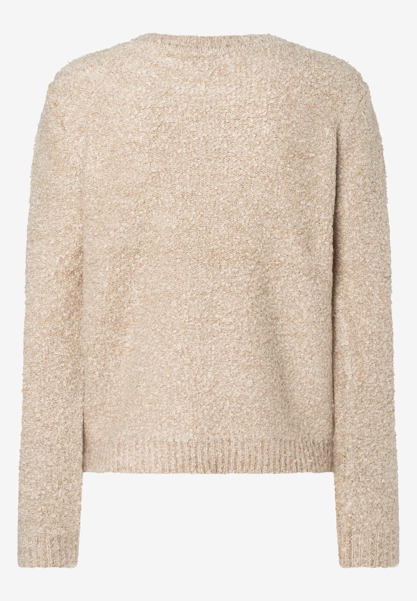 Damen Bouclé-Pullover