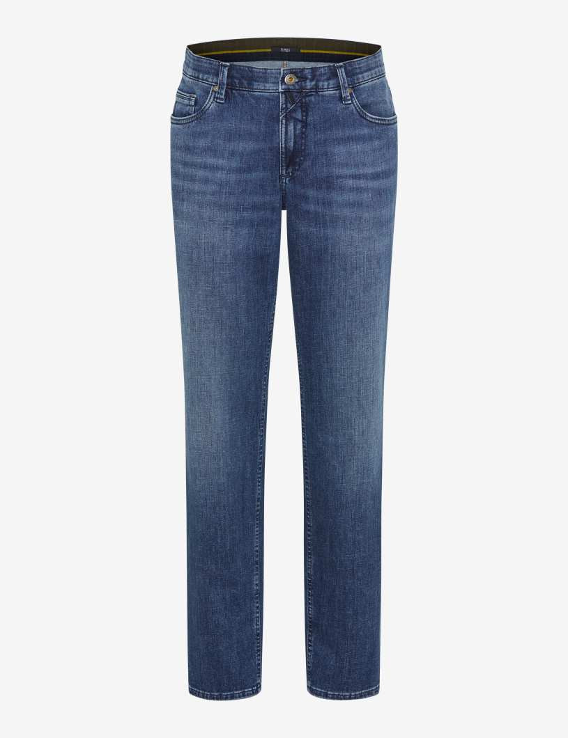 EUREX by Brax Power Denim jeans voor heren, 23 Navy, 36W / 30L EUREX by Brax Power Denim jeans voor heren, 23 Navy, 36W / 30L
