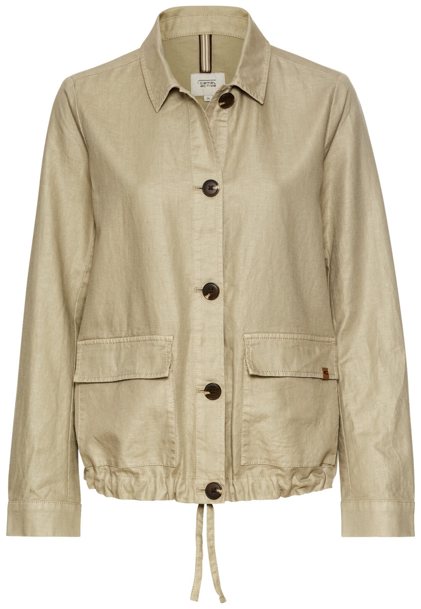 Leichter Blazer aus Leinen-Mix