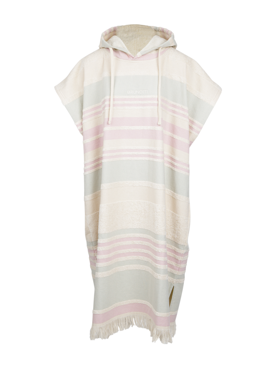 Damen Stripey Poncho