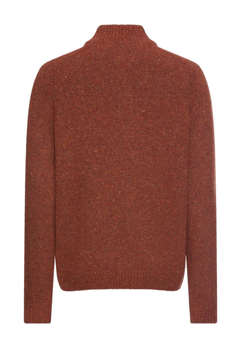 Herren Pullover Mit Stehkragen