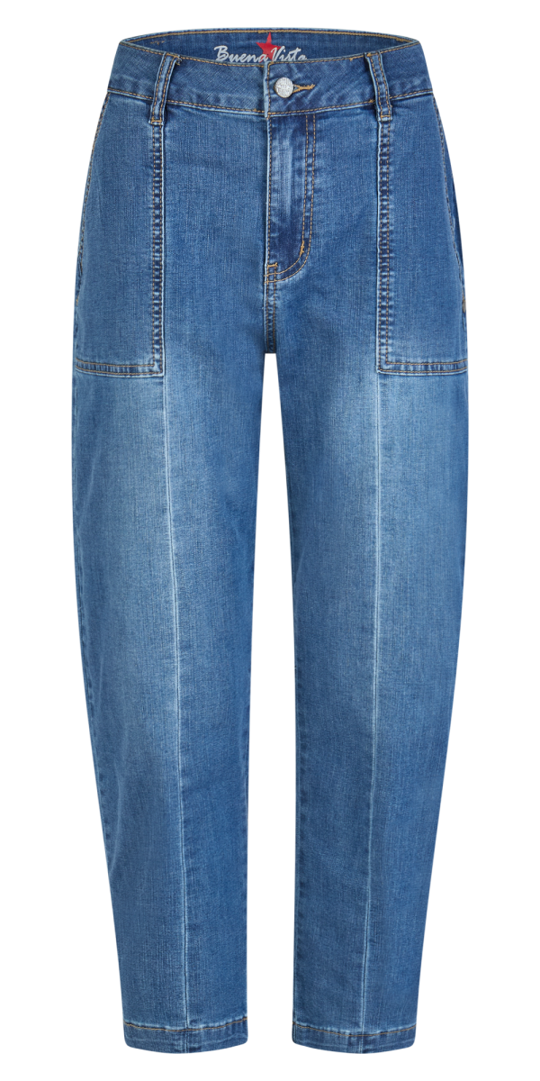 Damen Jeans Barrel Worker