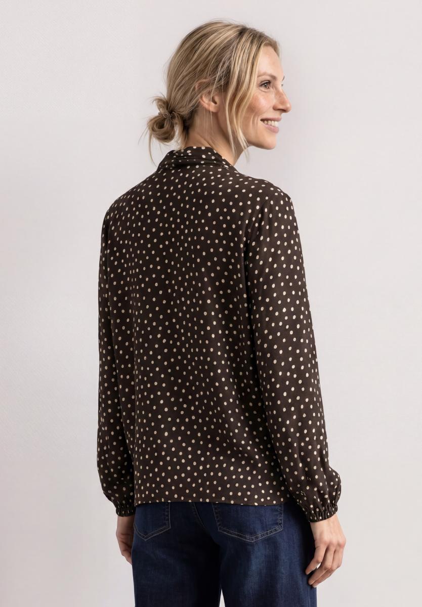 Bluse Mit Schleifendetail