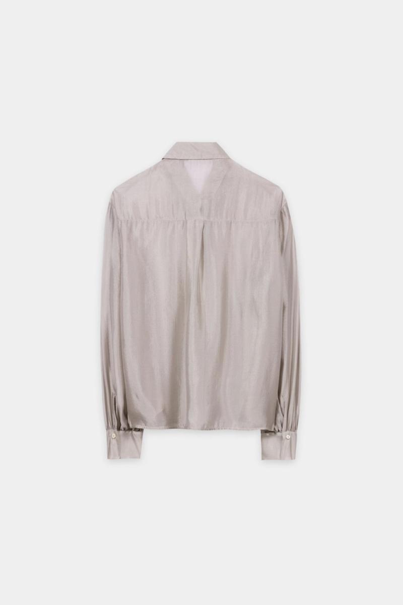 Semitransparente Hemdbluse