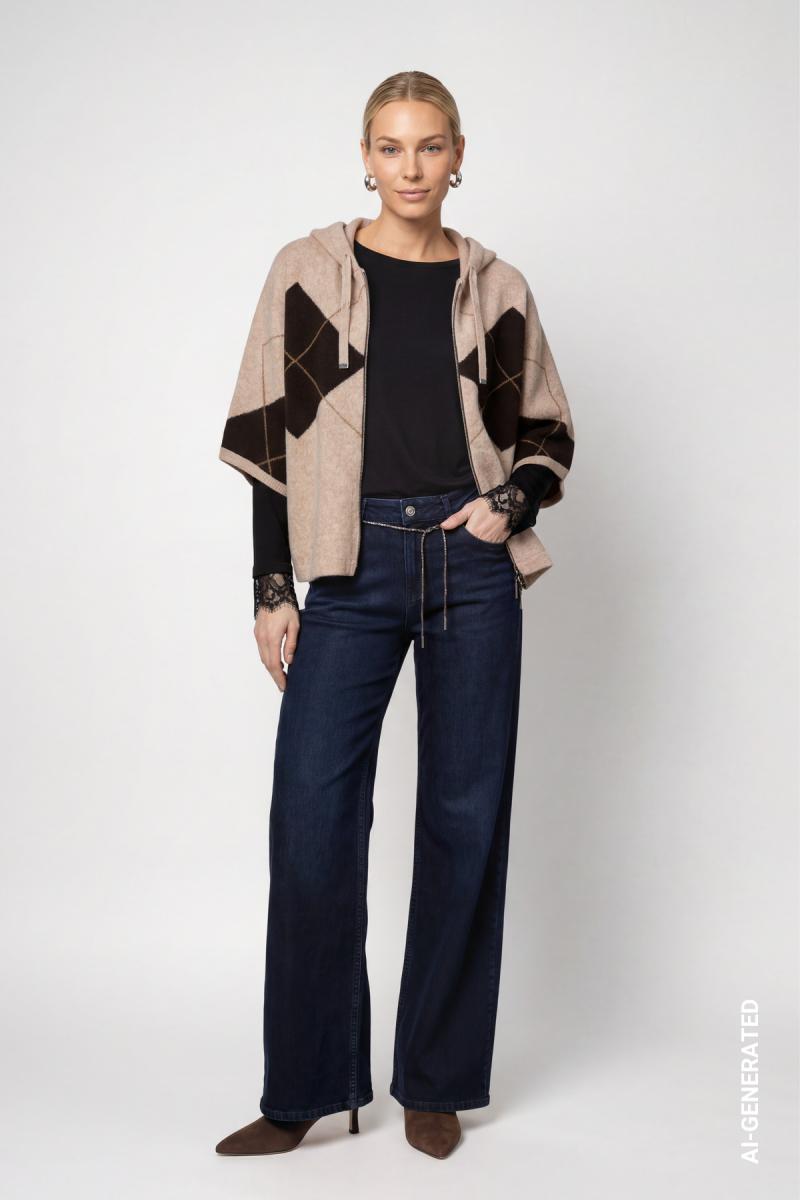 Damen Strickjacke