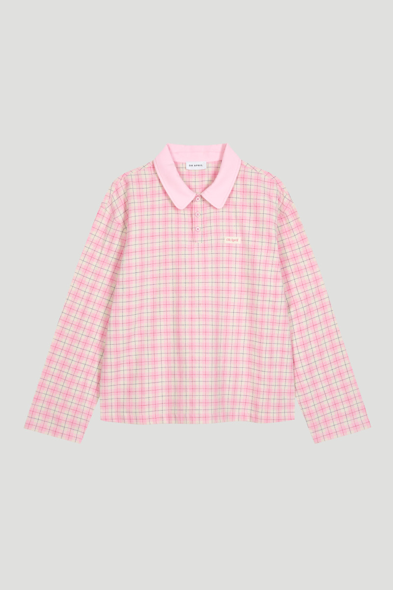 Damen Langarm-Poloshirt Diana