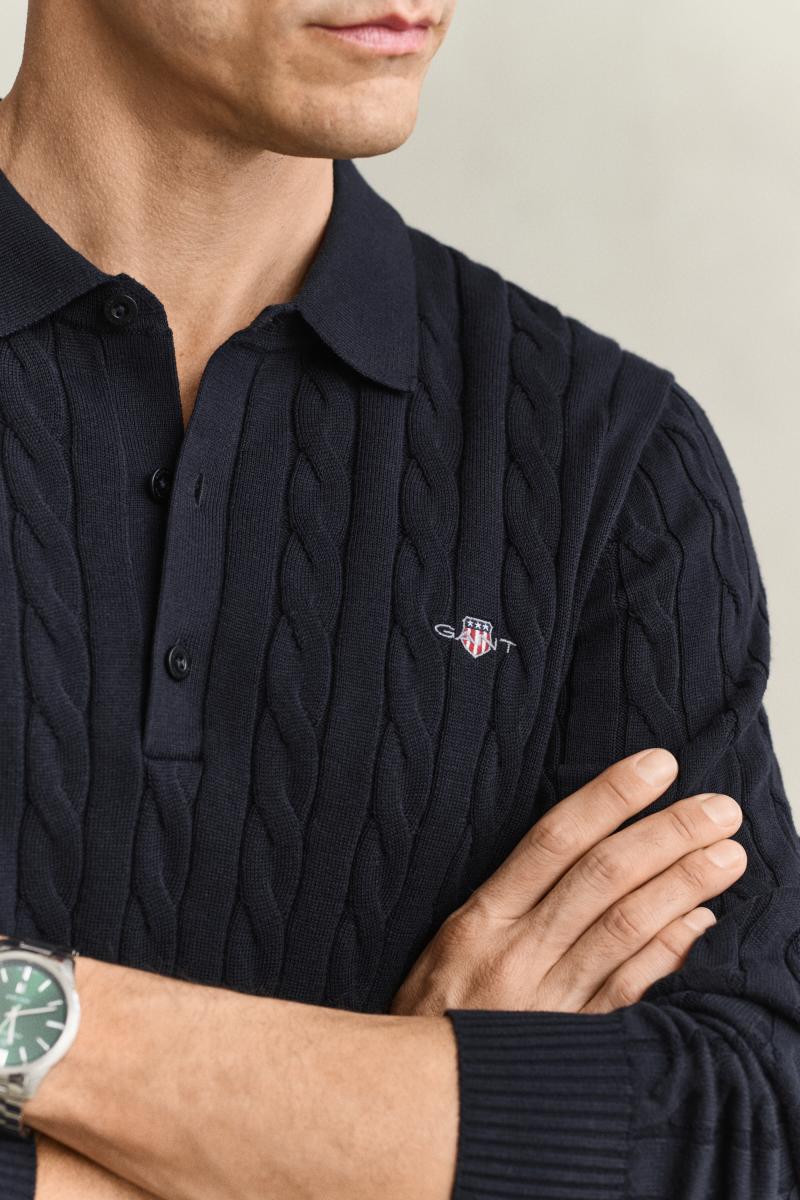 Herren Pullover mit Polokragen