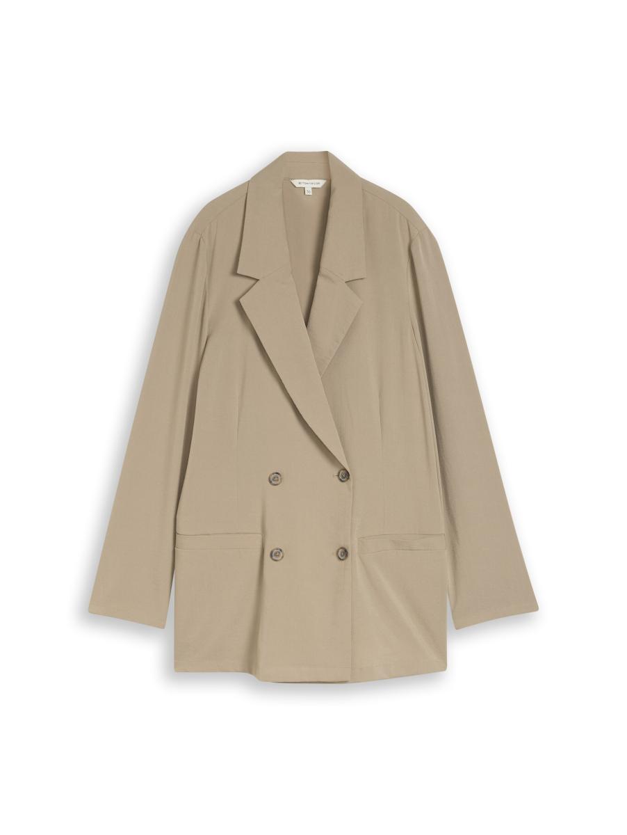 Damen Blazer Mit Taschen