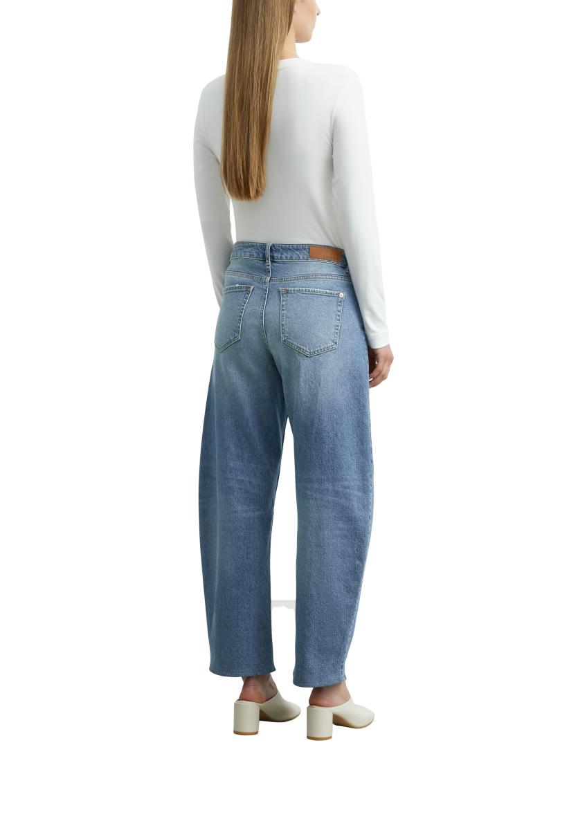 Damen Barrel Leg Jeans