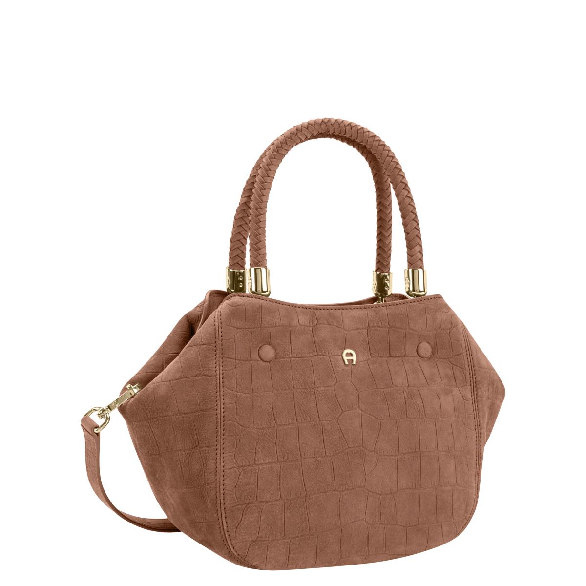 Damen Handtasche Carré Soft Croco M