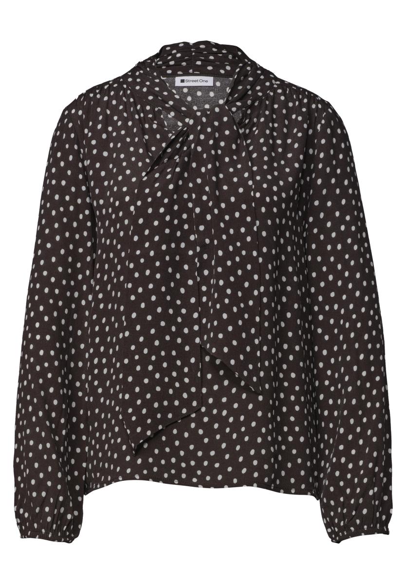 Bluse Mit Schleifendetail