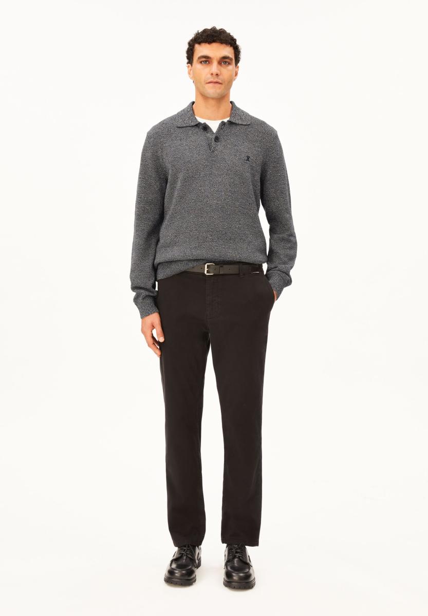 Herren Langarm-Poloshirt MOULINÉ
