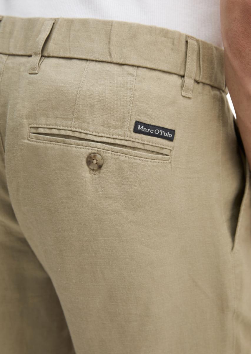 Herren Leinenhose Osby Jogger pleats
