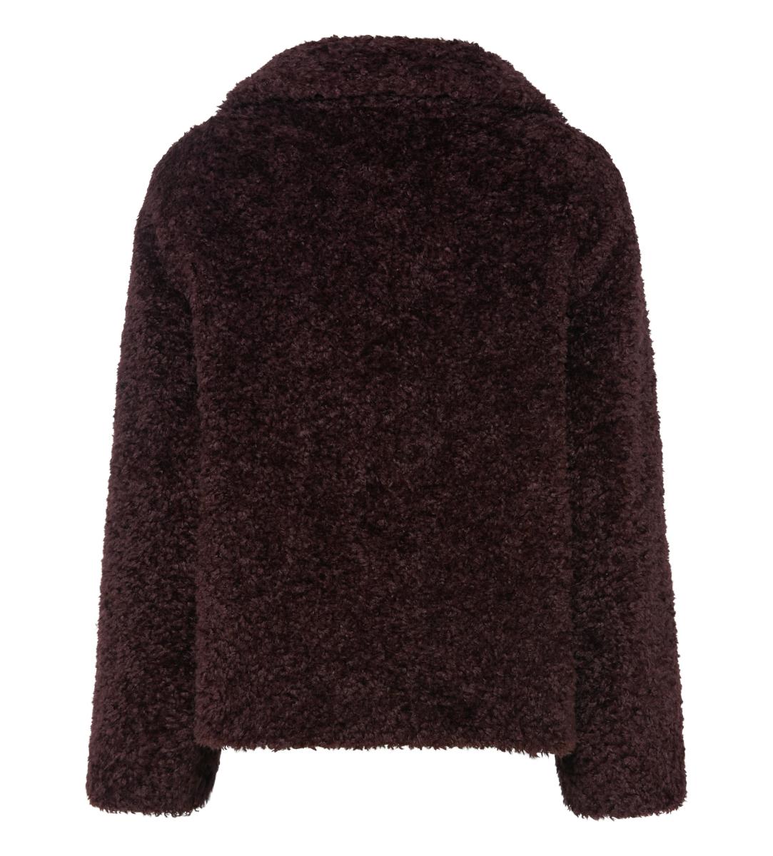 Damen Webpelzjacke