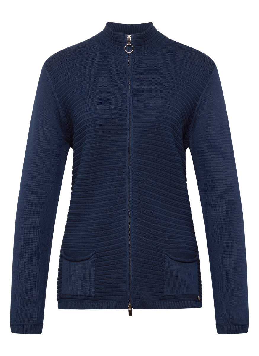 Damen Strickjacke Purple Clouds