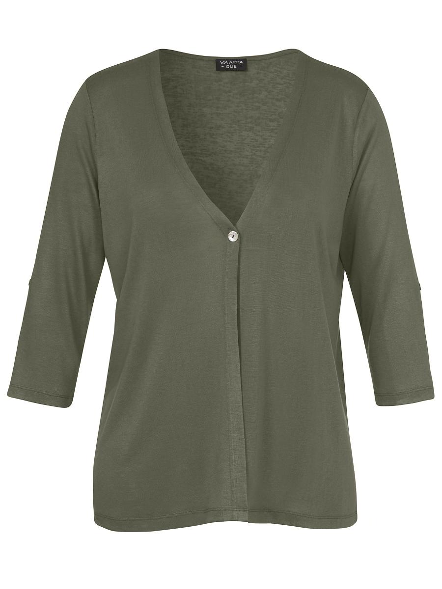 Curvy Strickjacke
