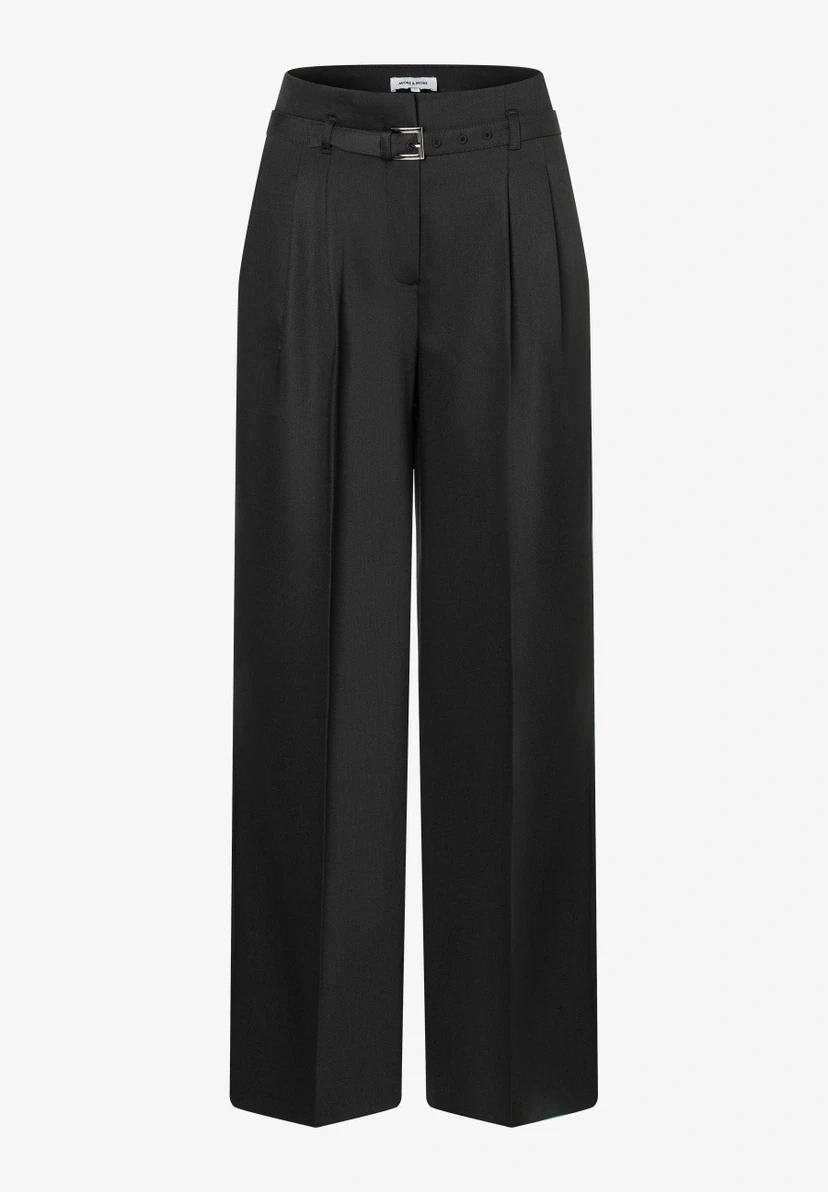 Damen Bundfaltenhose