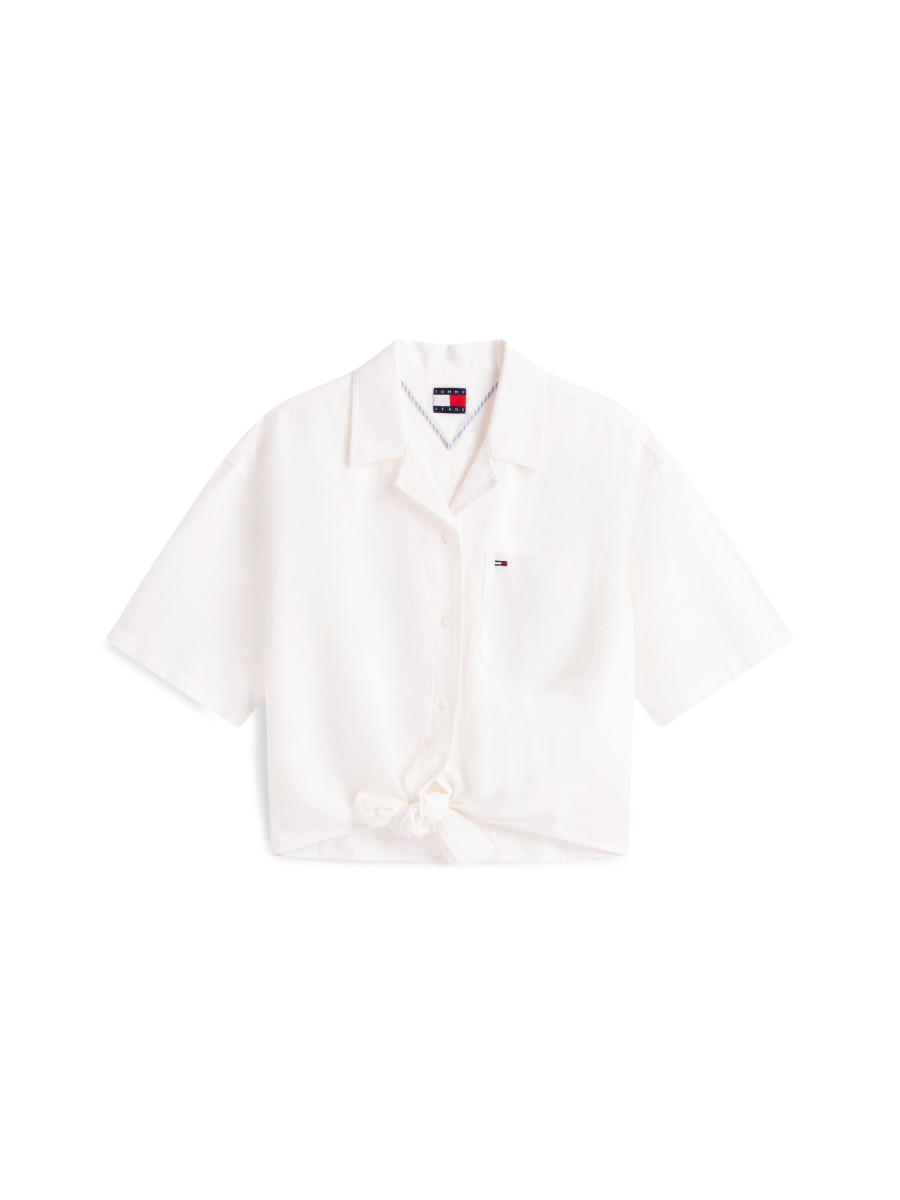 Bluse Mit Knoten Vorn