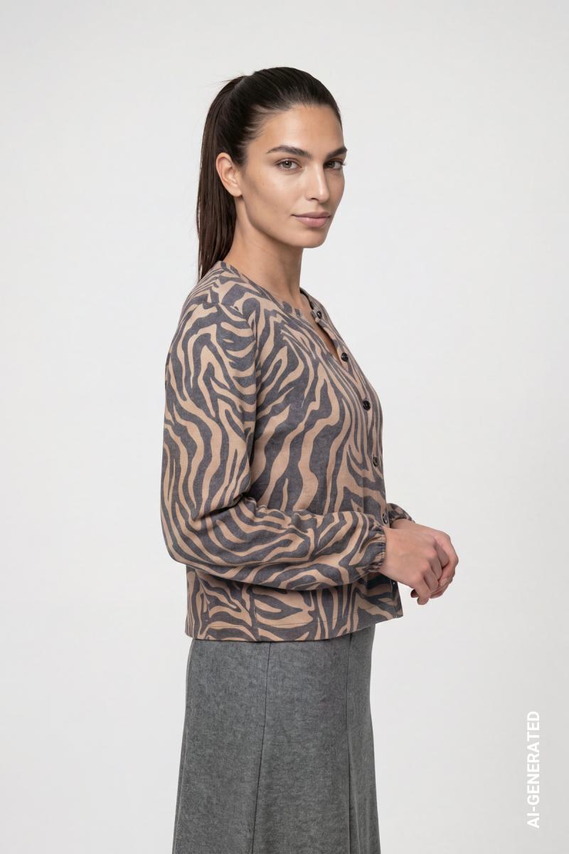 Damen Strickjacke
