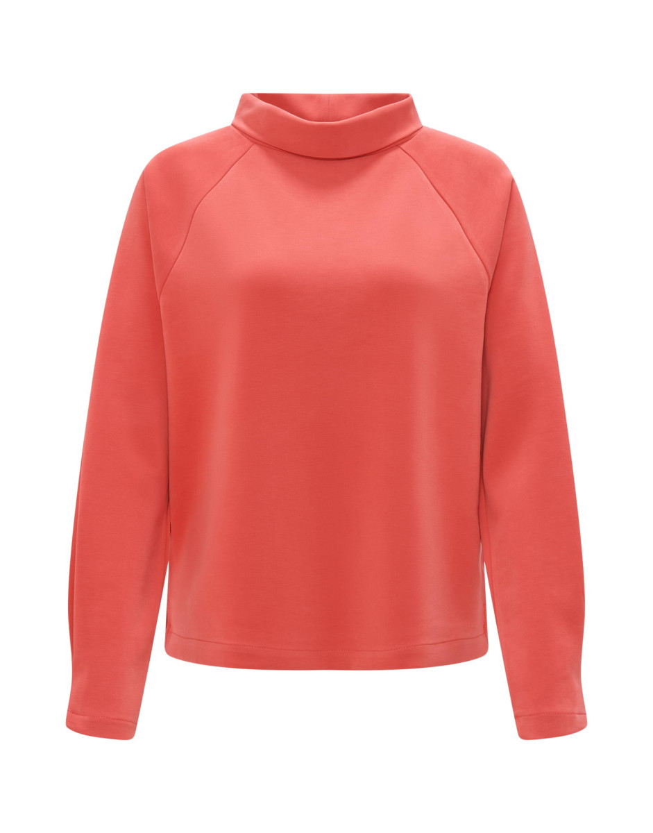 Damen Sweatshirt mit Stehkragen