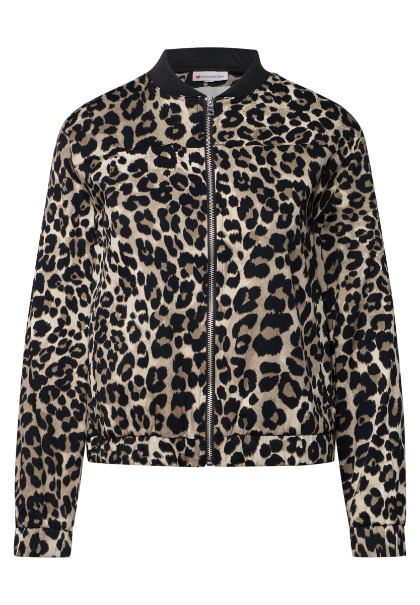 Blouson mit Leo-Muster