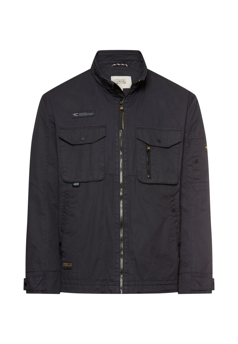 Herren Blouson Mit Stehkragen