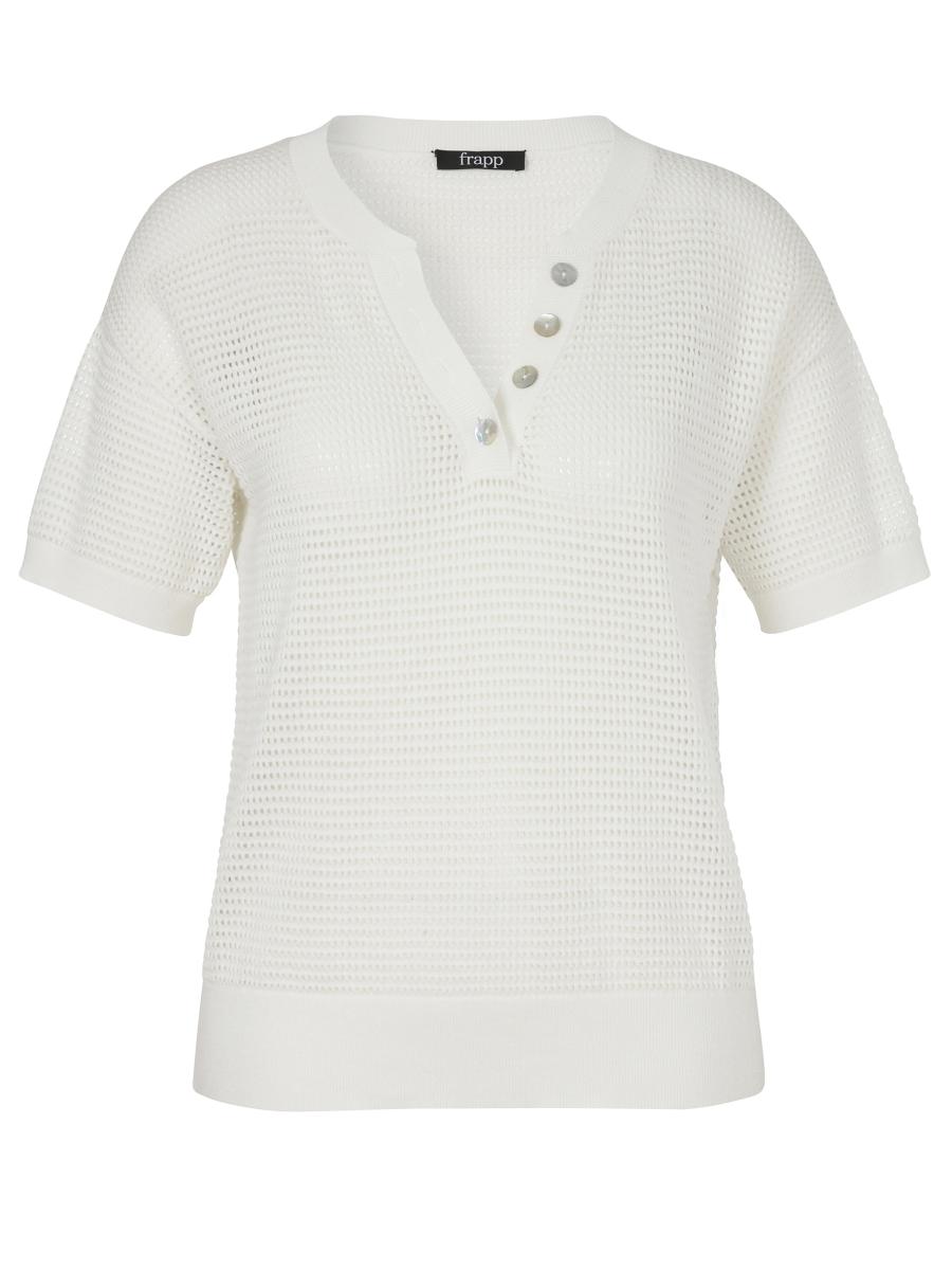 Curvy Kurzarm-Pullover