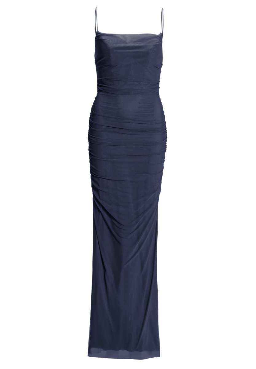 Bodycon-Kleid mit feinen Raffungen