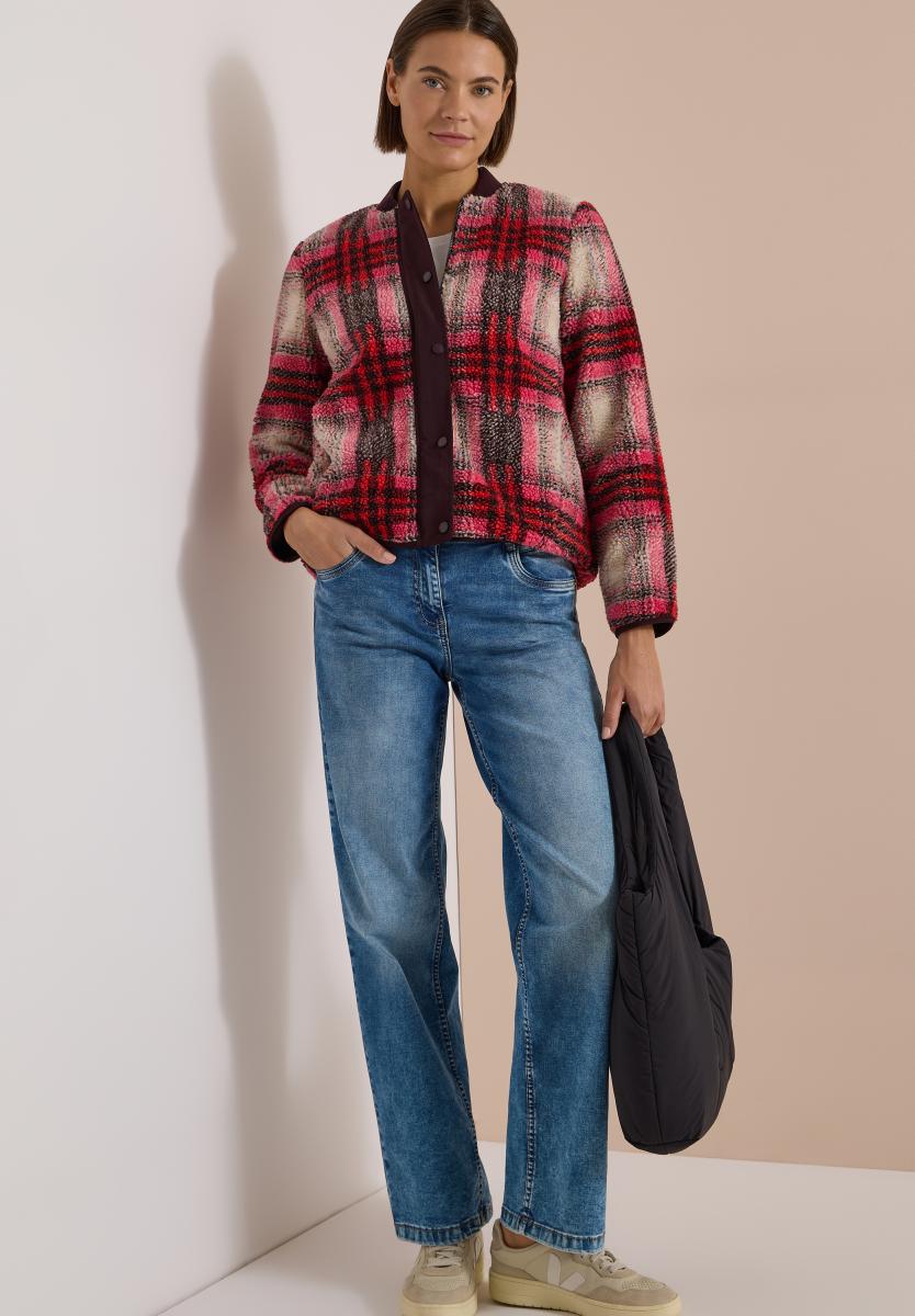 Damen Teddy-Blouson