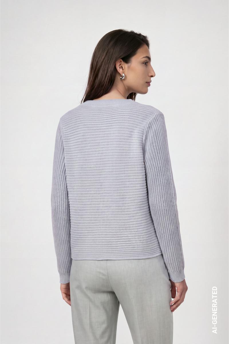 Damen Strickpullover Basic