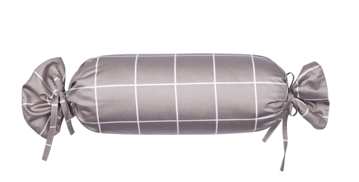 Nackenrolle mit grazilem Streifenmuster