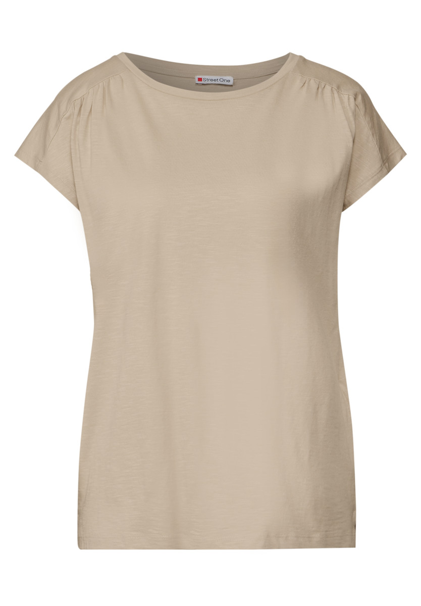 Damen Shirt mit Raffung