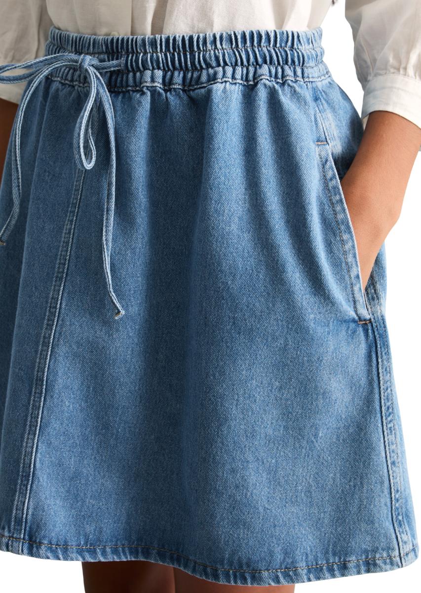 Kurzer Jeansrock
