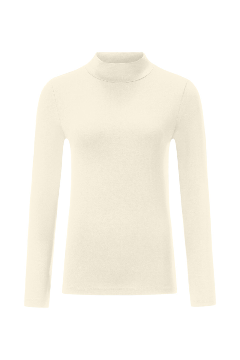 Damen Shirt Slim Fit Rollneck