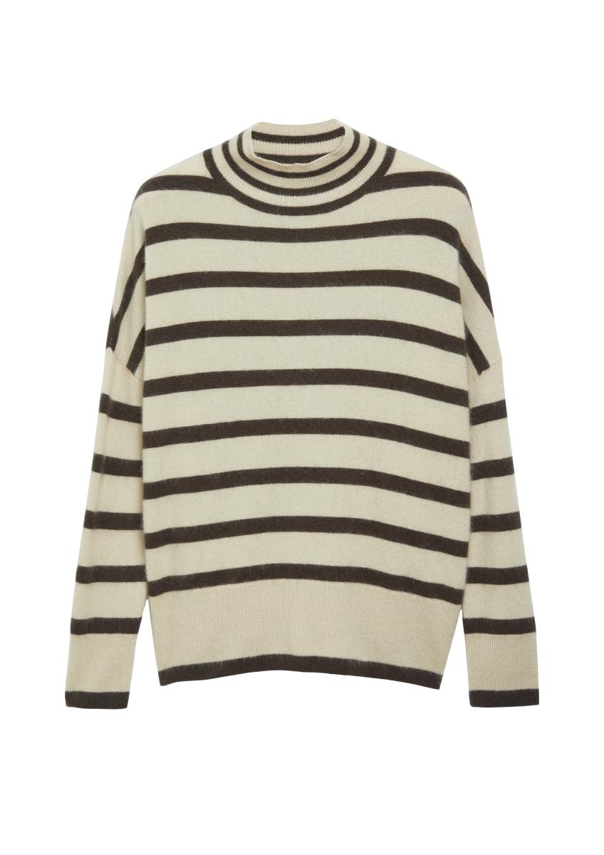 Damen Strickpullover mit Streifen