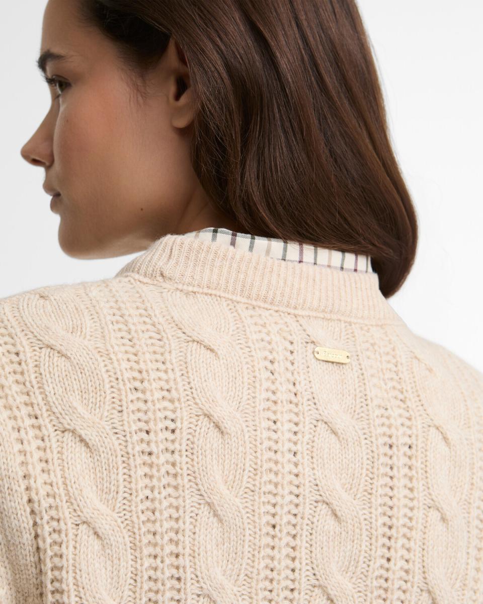 Damen Pullover Joan Cropped Cable Knit