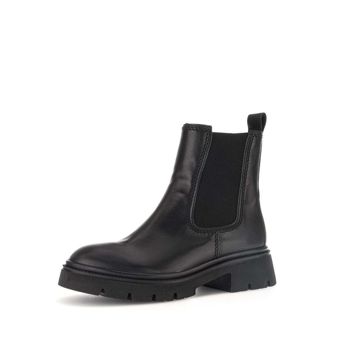 Damen Chelsea Boots Glattleder