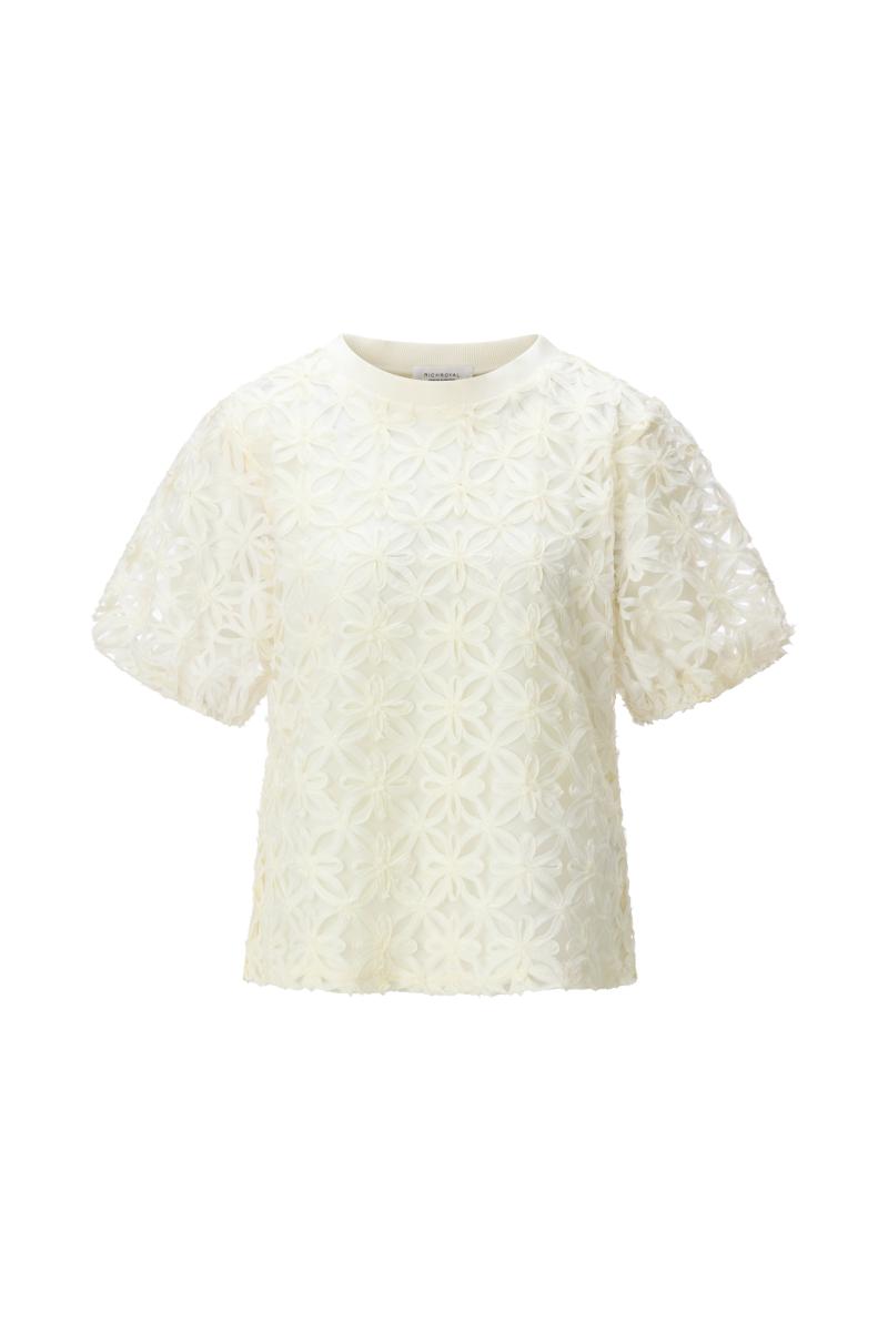 Damen T-Shirt Flower