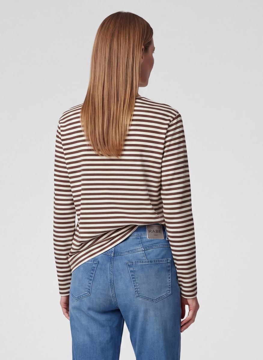 Damen Langarmshirt Via Milano