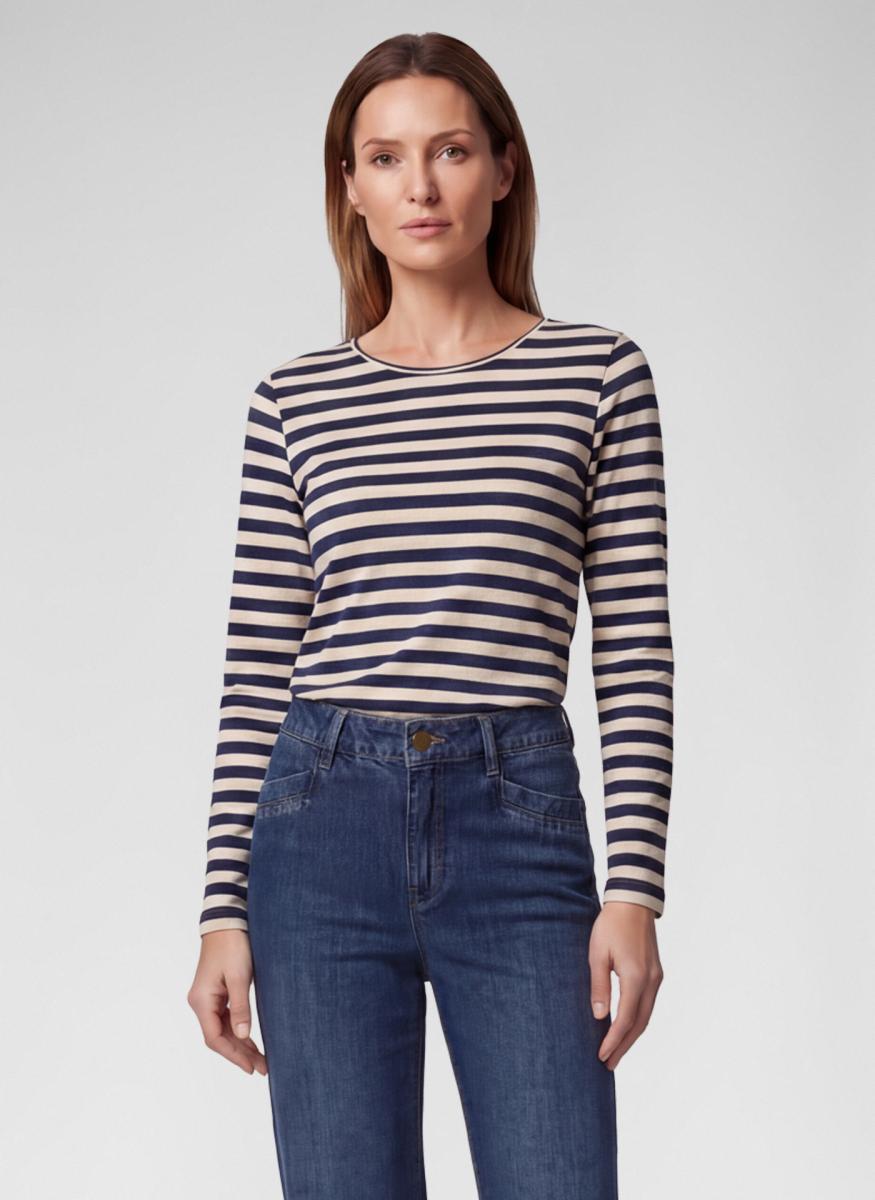 Damen Langarmshirt Checks Please