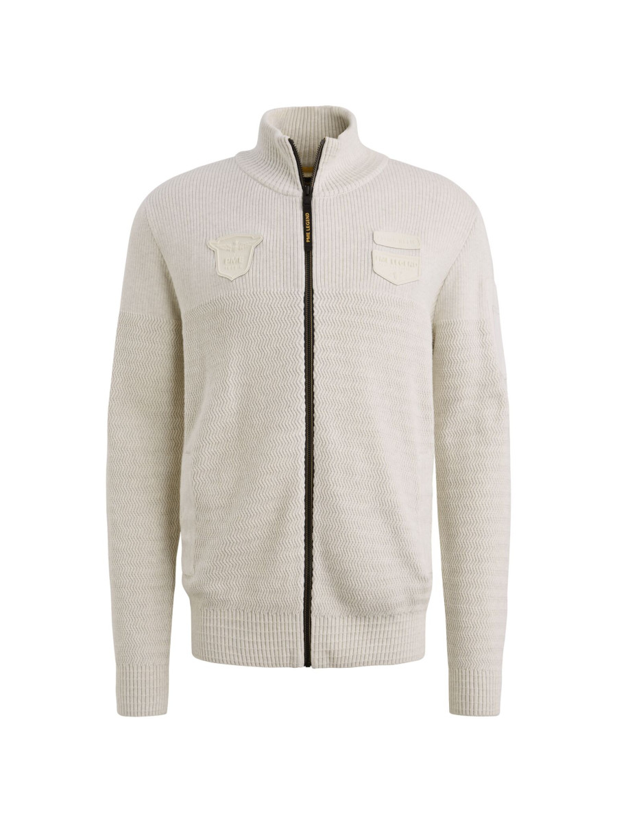 Herren Strickjacke mit Flight-Pocket