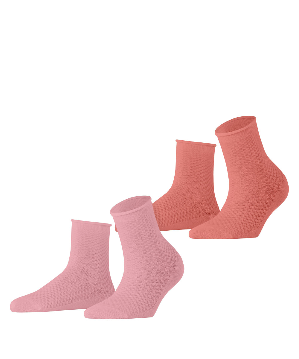 Fine Mesh 2-Pack Damen Socken