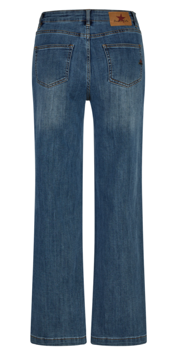 Damen Jeans Straight Pants stretch denim