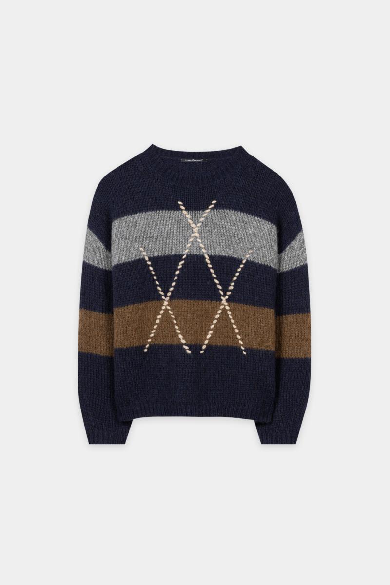 Damen Alpaka-Mix-Pullover