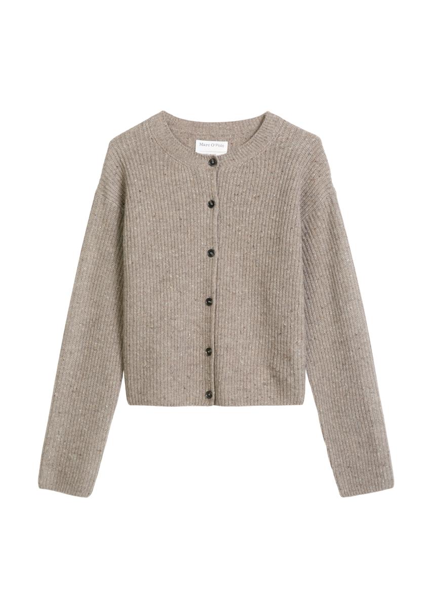 Damen Tweed-Cardigan