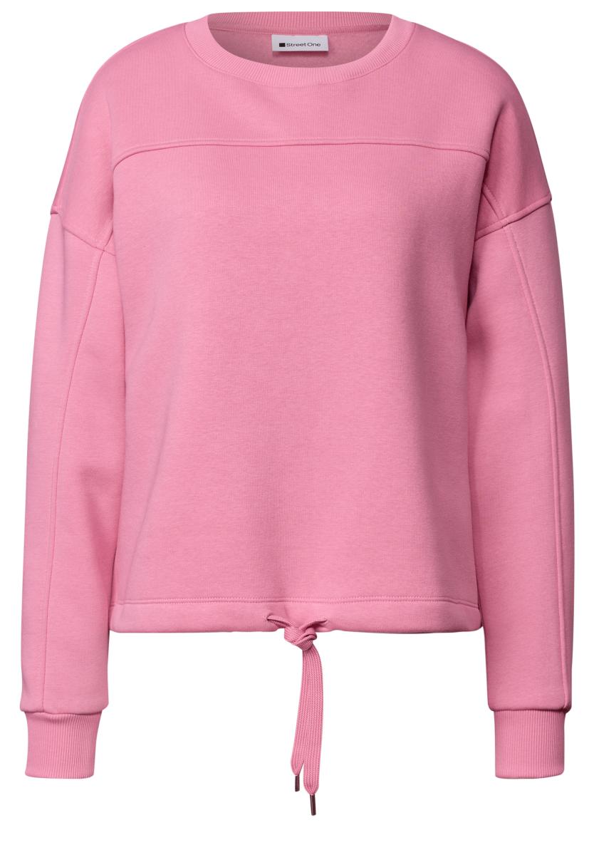 Damen Sweatshirt Mit Zierdetail